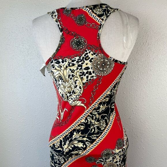 NWT Bailey Blue Thai Style Maxi Dress Size M - Picture 7 of 7